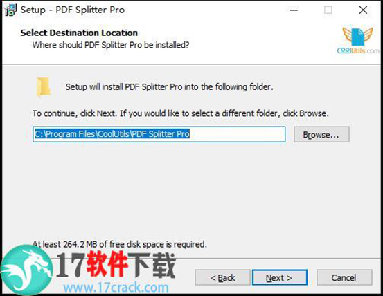 Coolutils PDF Splitter(PDF文件分割器) v6.1.0.26破解版(含破解教程)